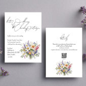 Wildblumen Frühjahr Sommereinladungen Hochzeit im Einladung