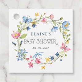 Wildblumen Frühlingsblüten Blütendusche Geschenkanhänger