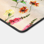 Wildblumen für Aquarellfarben - Personalisierter N Schreibtischunterlage (Ecke)