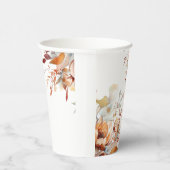 Wildblumen für Babydusche Pappbecher (Rechts)