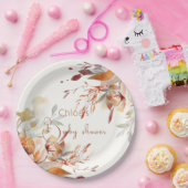 Wildblumen für Babydusche Pappteller (Party)