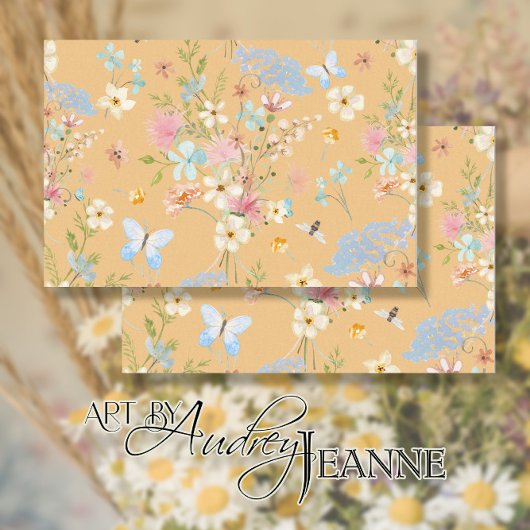 Wildblumen für Blumengeflechte Seidenpapier