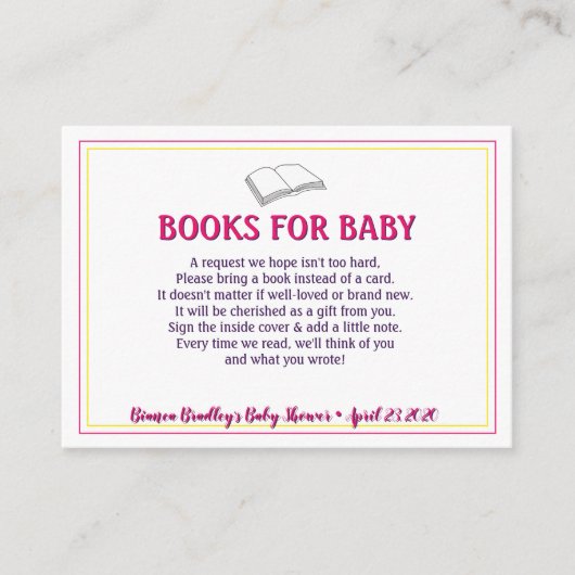 Wildblumen für Buchungsanfragen Wasserfarben Kinde Begleitkarte (Vorderseite)