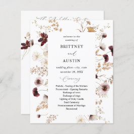 Wildblumen für den Herbst