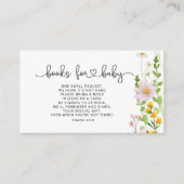 Wildblumen für die Aquarellbilder Begleitkarte (Vorderseite)