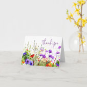 Wildblumen für die Federwasserfarbe Karte (Gelbe Blume)