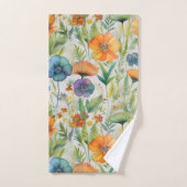 Wildblumen für die französische Landesdekoration Badhandtuch Set (Handtuch)