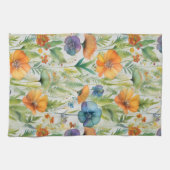 Wildblumen für die französische Landesdekoration Geschirrtuch (Horizontal)