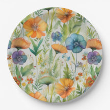 Wildblumen für die französische Landesdekoration