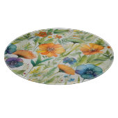 Wildblumen für die französische Landesdekoration Schneidebrett (Ecke)