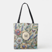 Wildblumen für die Hartglasdesign Tasche (Rückseite)