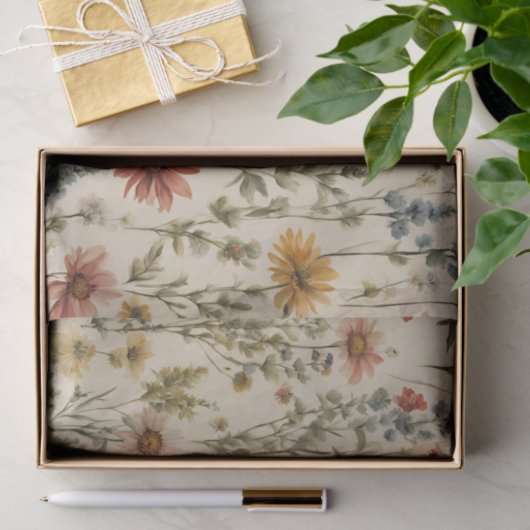 Wildblumen für gemischte Farbblende Seidenpapier (Geschenk)