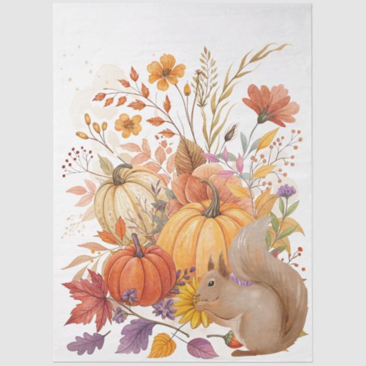 Wildblumen für große Wasserfarben Seidenpapier (Vorderseite)