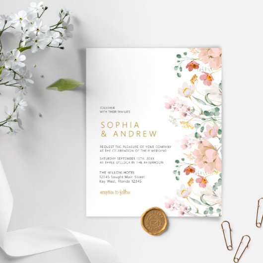 Wildblumen für Hochzeiten