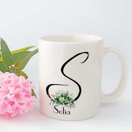 Wildblumen für Kaffee Tasse
