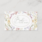 Wildblumen für Kinder in Aquarellen Begleitkarte (Vorderseite)