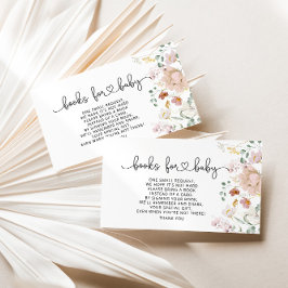 Wildblumen für Kleinkartenbetten in Aquarellen Begleitkarte