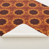 Wildblumen für Schwarz und Gold 2 Sherpadecke (3/4)