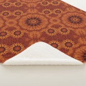 Wildblumen für Schwarz und Gold 3 Sherpadecke (3/4)