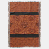 Wildblumen für Schwarz und Gold 8 Decke (Vorderseite Vertikal)