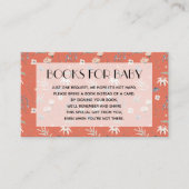 Wildblumen für Terracotta-Babybuchanfragen Begleitkarte (Vorderseite)