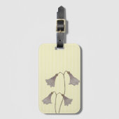 Wildblumen für Wasserfarben Gepäckanhänger (Vorderseite Vertikal)