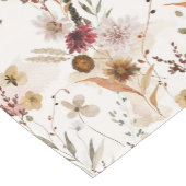 Wildblumen für Wasserfarben Kurzer Tischläufer (Ecke)