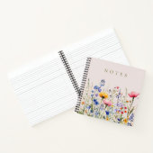 Wildblumen für Wasserfarbfelder, Folientaste Notizblock (Innenseite)