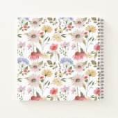 Wildblumen für Wasserfarbfelder, Folientaste Notizblock (Rückseite)