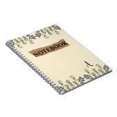 Wildblumen für Wasserfarbfelder Notizblock (Rechte Seite)