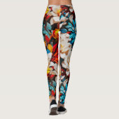 Wildblumen Galore Leggings (Rückseite)