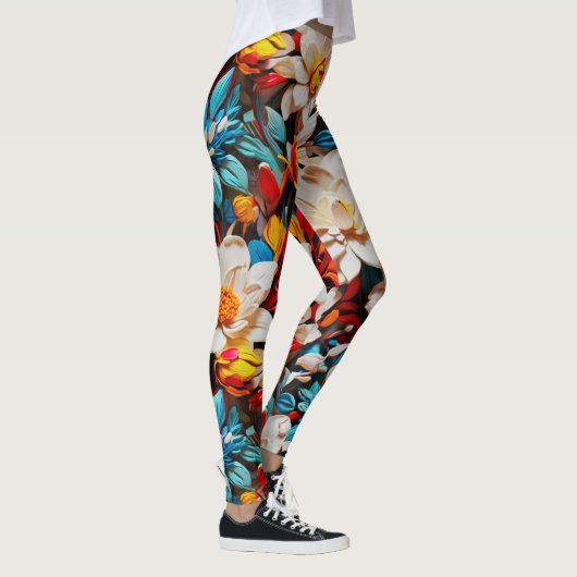 Wildblumen Galore Leggings (Rechts)