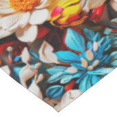 Wildblumen Galore Tischdecke (Schrägansicht)