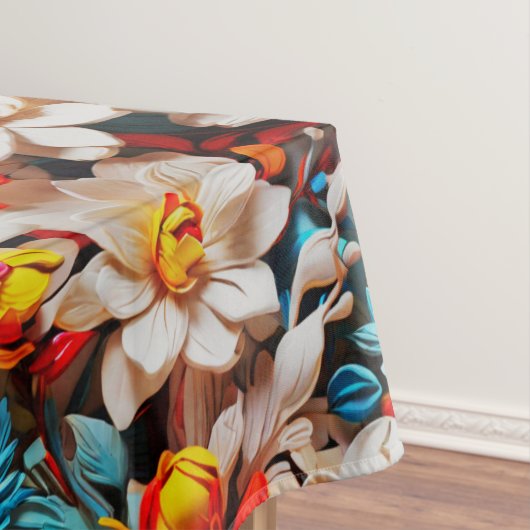 Wildblumen Galore Tischdecke (Beispiel)