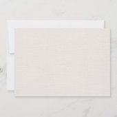 Wildblumen Garden Floral Wedding Einladung (Rückseite)