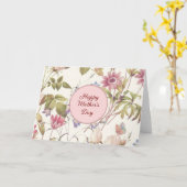 Wildblumen Garden Mother's Day Card Karte (Gelbe Blume)