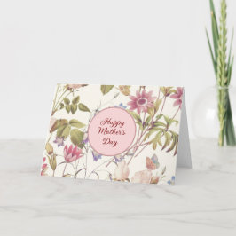 Wildblumen Garden Mother's Day Card Karte