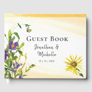 Wildblumen Gelbe Grüne Bibelverse Gästebuch