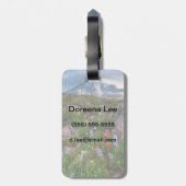 Wildblumen Gepäckanhänger (Rückseite vertikal)