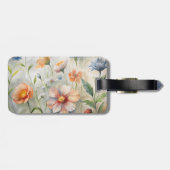 Wildblumen Gepäckanhänger (Rückseite horizontal)