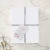 Wildblumen-Geschenkanhänger Geschenkanhänger (Mit Garn)