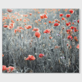 Wildblumen Geschenkpapier (Flach)