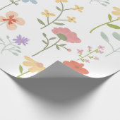 Wildblumen Geschenkpapier (Ecke)