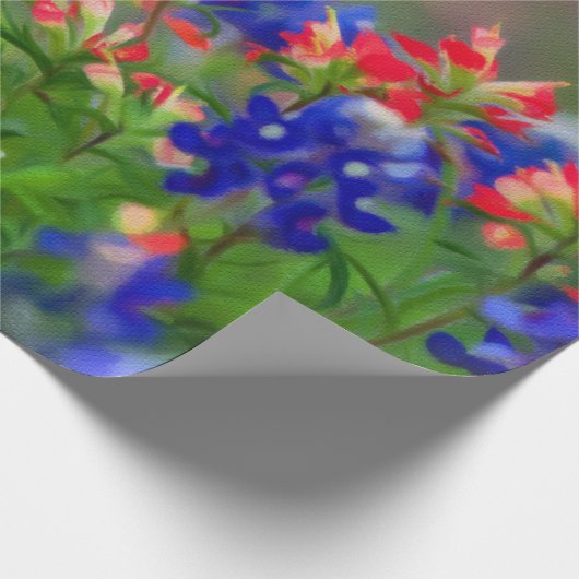 Wildblumen Geschenkpapier (Ecke)