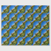 Wildblumen Geschenkpapier (Flach)