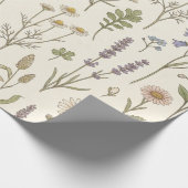 Wildblumen-Geschenkpapier Geschenkpapier (Ecke)