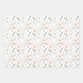Wildblumen Geschenkpapier Set (Vorderseite 3)