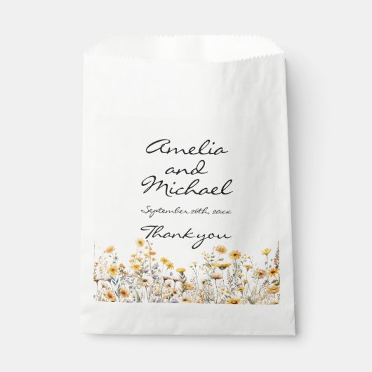 Wildblumen Geschenktütchen (Vorderseite)