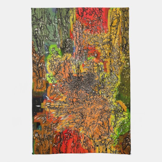 WILDBLUMEN GESCHIRRTUCH (Vertikal)