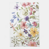 Wildblumen Geschirrtuch (Vertikal)